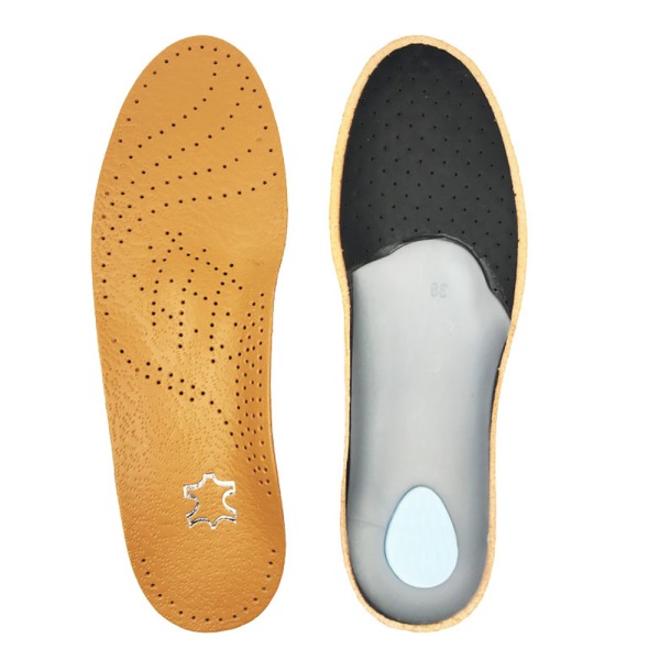 Ortopediset pohjalliset/pohjalliset PU-nahkaa (arch Support) 39/40