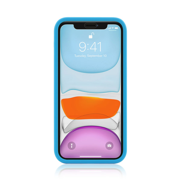 Suojaava Double Shell vedenkestävä - iPhone 11 Blå