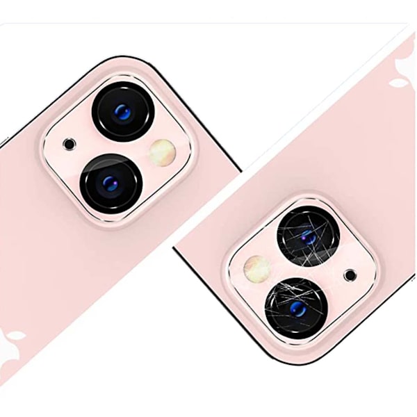 2-PACK Kameralinsskydd 2.5D HD iPhone 13 Transparent