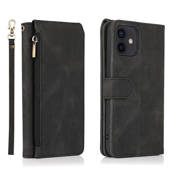 Tankevækkende Wallet-etui - iPhone 12 Roséguld
