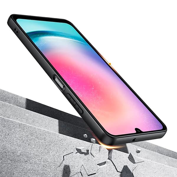SAMSUNG GALAXY A54 5G mattbehandlat skal Svart