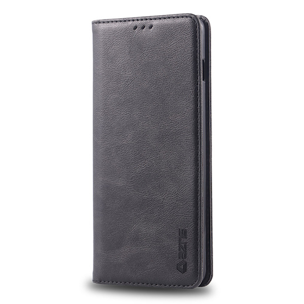 Samsung Galaxy S10 - Stilsäkert Smart Plånboksfodral Ljusbrun