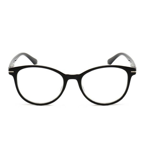 Bekväma Vintage Läsglasögon Brun +3.5