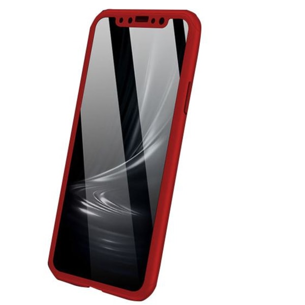 Tyylikäs kaksipuolinen suojakuori FLOVEME - iPhone 12 Röd