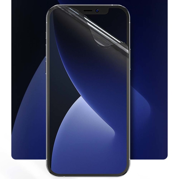 2-PACK iPhone 13 Pro Skærmbeskyttelse Hydrogel 0,3mm Transparent