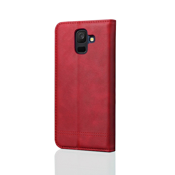 LEMAN Etui til Samsung Galaxy A6 Plus Svart