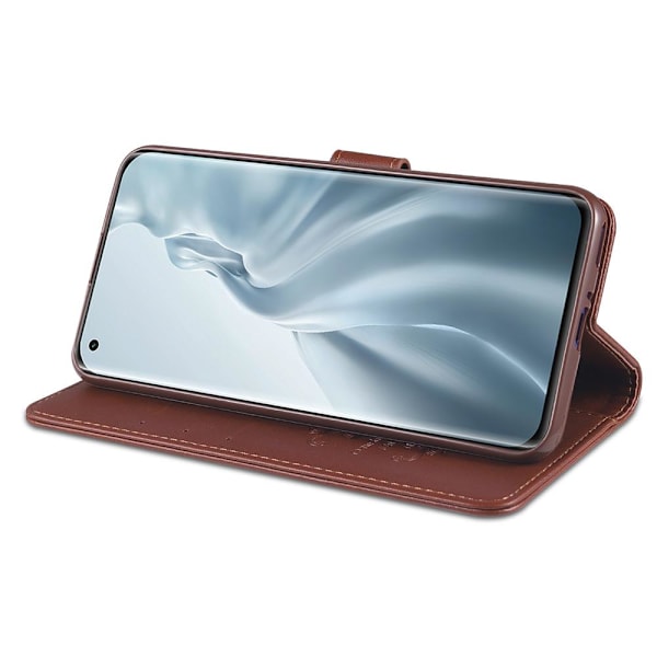 Praktiskt AZNS Plånboksfodral - Xiaomi Mi 11 Svart