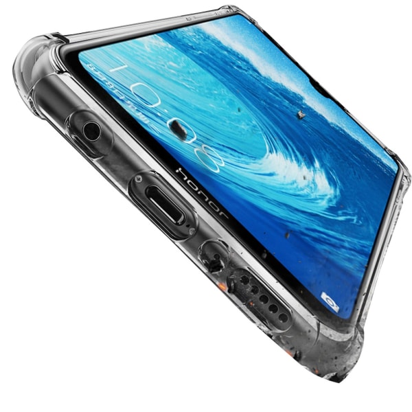Huawei Y6s - Tehokas silikonikotelo (paksu kulma) Transparent/Genomskinlig