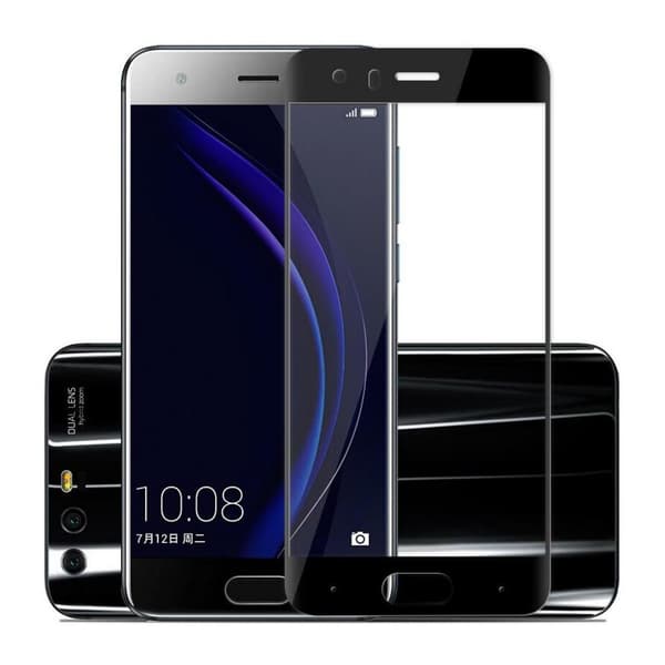 Huawei Honor 9 - MyGuard Skärmskydd av Carbonmodell (HD) Vit