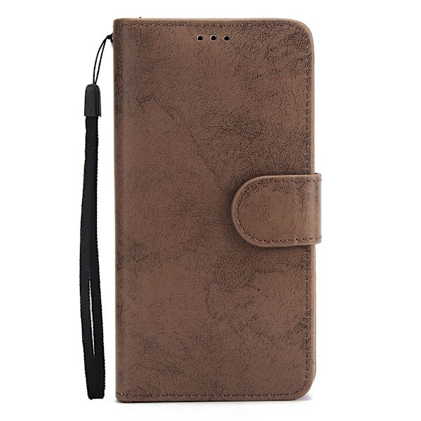 iPhone XR - Silk-Touch Etui med Lommebok og Deksel Ljusblå