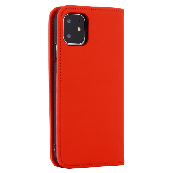 Glatt Floveme lommebokdeksel - iPhone 11 Pro Röd