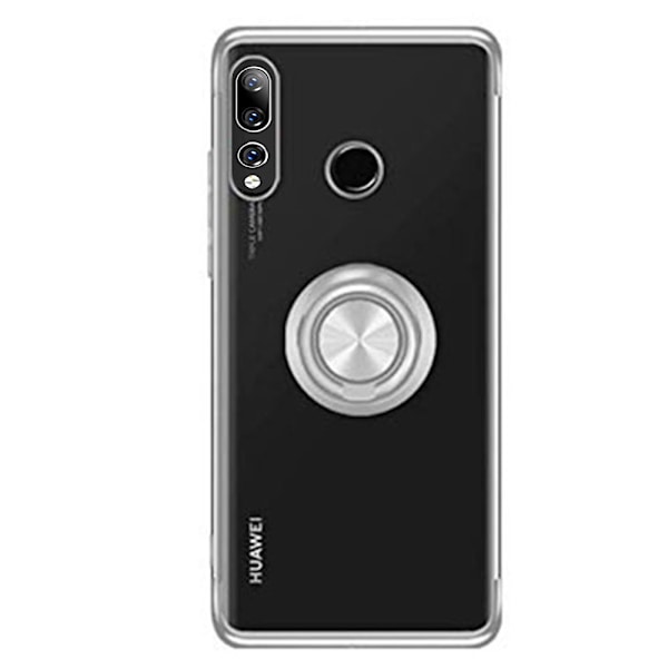 Smidigt Skal med Ringhållare FLOVEME - Huawei P Smart Z Blå