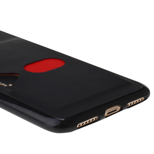 iPhone XR - Stilfuldt robust cover med kortrum Roséguld