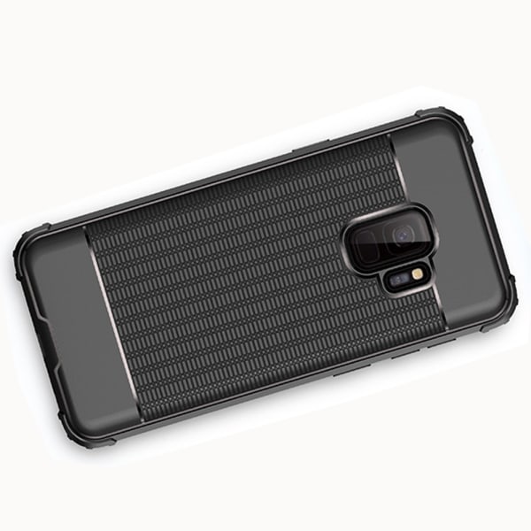 Samsung Galaxy S9 - Stilfuldt beskyttelsescover (LEMAN) Marinblå