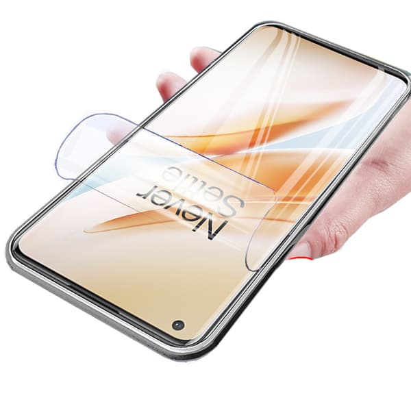 3-PACK OnePlus 10 Pro Hydrogel Skärmskydd HD 0,2mm Transparent