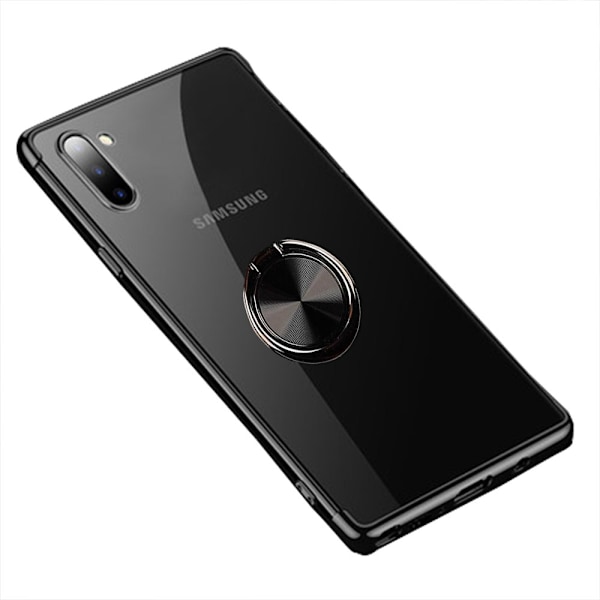 Effektfullt Skyddsskal med Ringhållare - Samsung Galaxy Note10 Blå