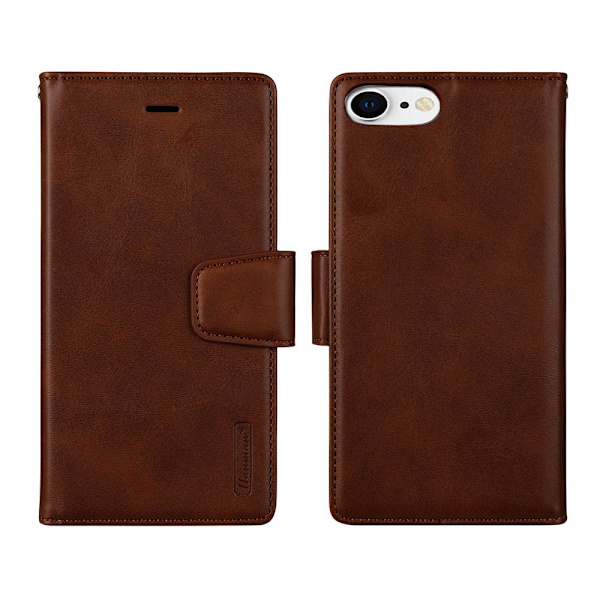 Elegant Plånboksfodral Dubbelfunktion - iPhone 8 Svart