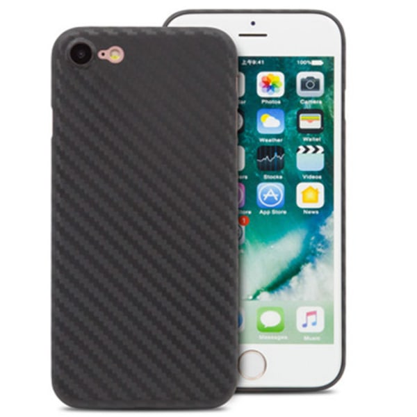 Støtsikkert karbondeksel - iPhone 6 Plus / 6S Plus Svart