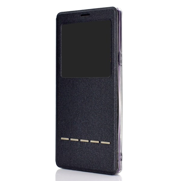 Galaxy Note 9 stilfuldt smart cover Röd