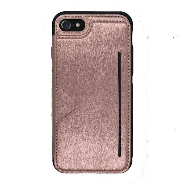 Elegant Praktiskt Skal med Kortplats (Hanman) - iPhone 7 Mörkblå