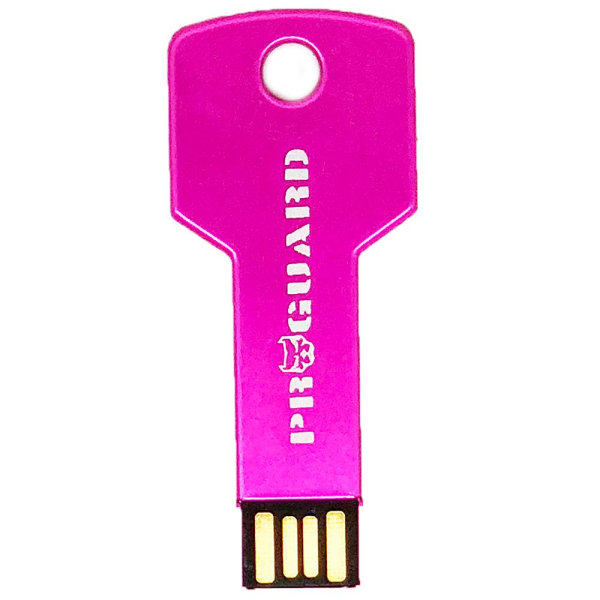 16 GB støtsikker flashminne USB 2.0 Rosa