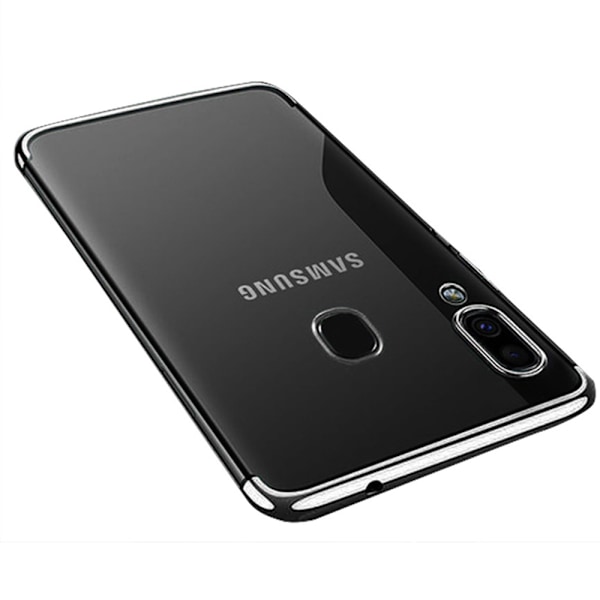 Samsung Galaxy A40 - Kraftfullt Stilsäkert FLOVEME Skal Svart