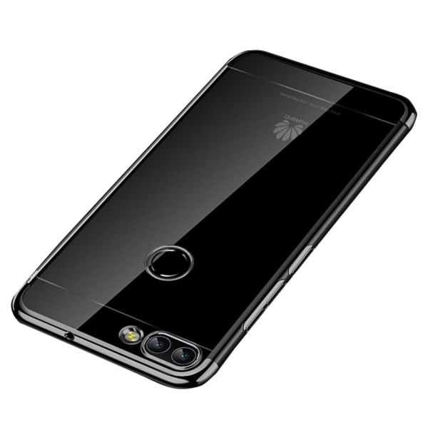 Tehokas silikonisuojakuori - Huawei P Smart 2018 Silver