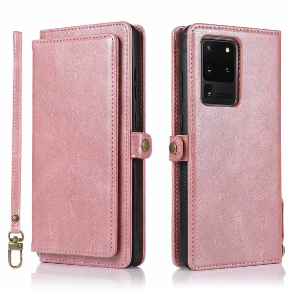 Smooth Wallet Case - Samsung Galaxy S20 Ultra Röd