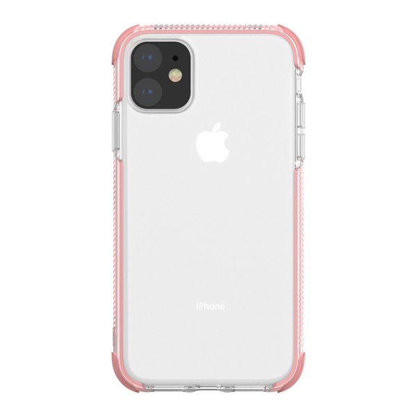 iPhone 11 Pro Max - Huomaavainen silikonikuori Rosa