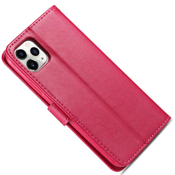 iPhone 11 Pro Max - Praktisk lommebokveske AZNS Rosaröd