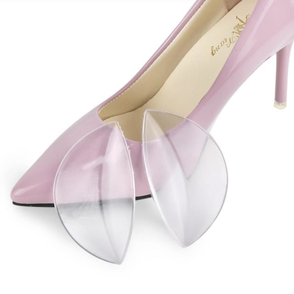 Mjuka Lindrande Geleinlägg Arch Support Transparent/Genomskinlig