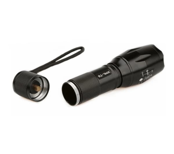 Ficklampa LED CREE XML T-6 3000 LUMENS Svart Svart
