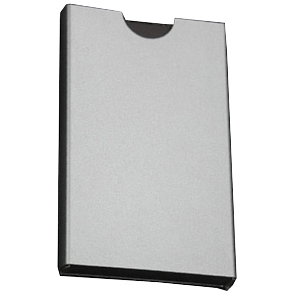 Smidig Korthållare (JENSEN) i Aluminium RFID Skydd Svart