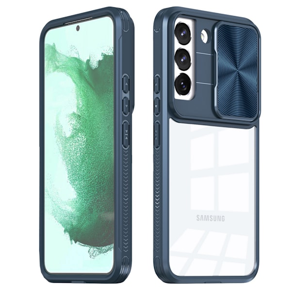 Stötdämpande Skal Kameraskydd - Samsung Galaxy S23 Svart