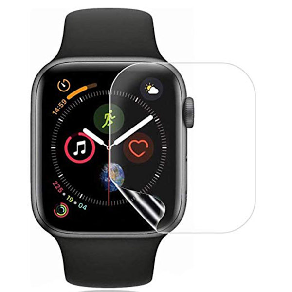 Skyddande Mjukt Skärmskydd AppleWatch 2/3 Genomskinlig 38mm