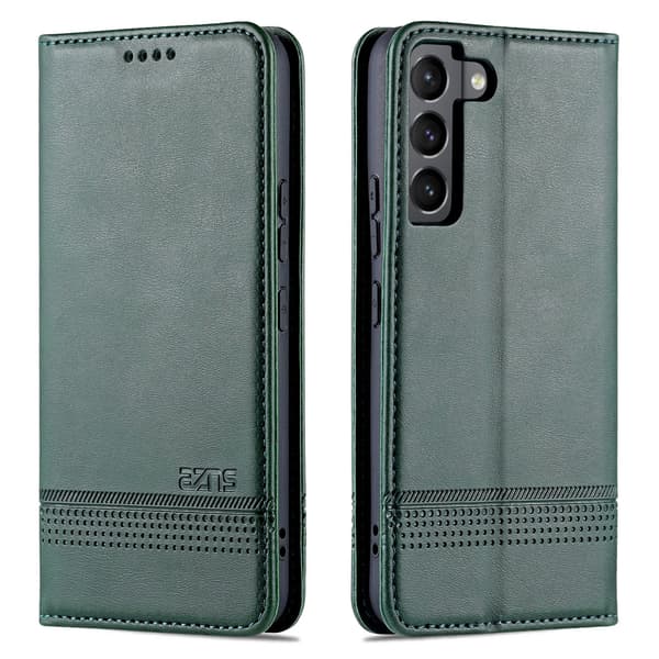 Praktiskt Plånboksfodral - Samsung Galaxy S23 Mörkbrun