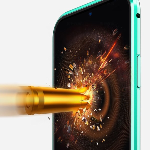 Glat dobbeltsidet magnetisk cover - Samsung Galaxy S22 Ultra Röd