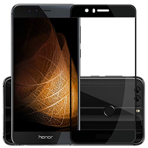 3-PACK Honor 8 Näytönsuojat 2.5D HD 0,3mm Svart