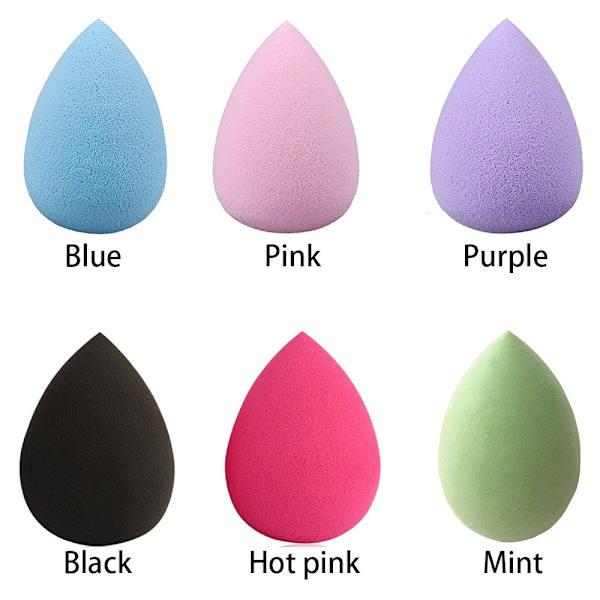 Praktisk Makeup Svamp Hot Pink