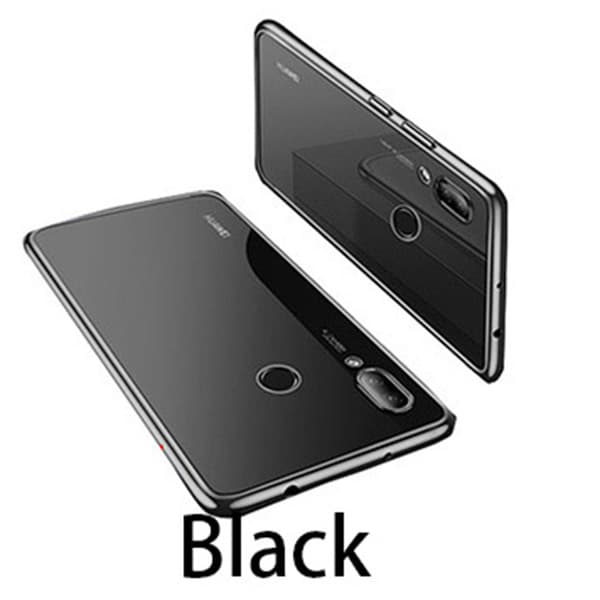 Stötdämpande Floveme Silikonskal - Huawei P Smart 2019 Silver