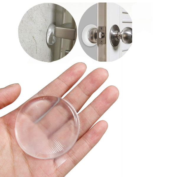 Självhäftande Gummi-Dörrstopp (6-pack) 50*5.5mm