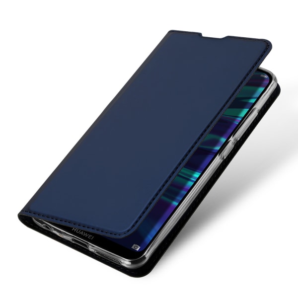 Elegant Dux Ducis Fodral - Huawei P Smart 2019 Marinblå