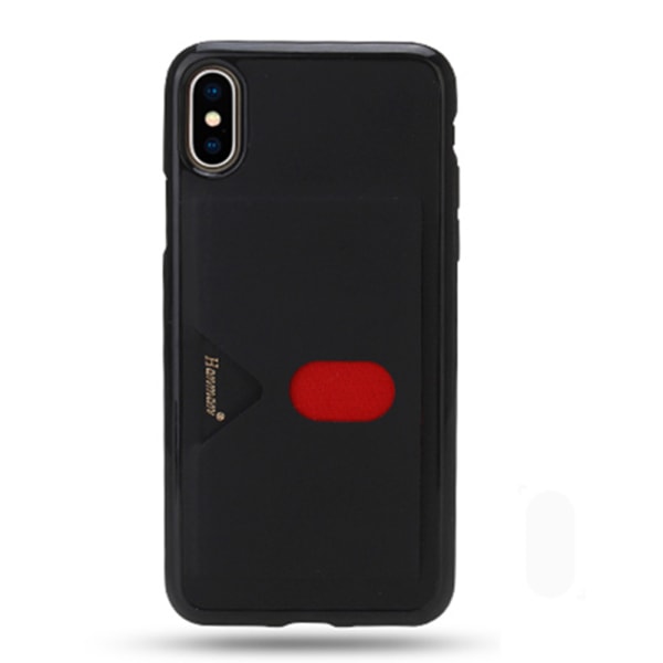 Elegant praktisk cover (Hanman) - iPhone XR Mörkblå