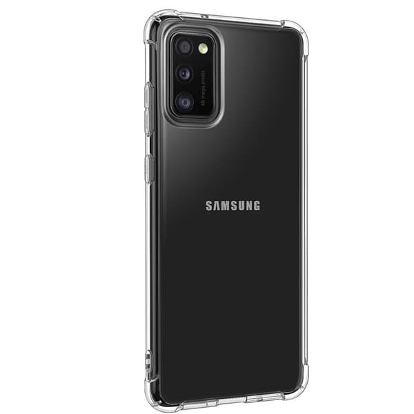 Samsung Galaxy A41 - Stilig silikonskal Blå/Rosa