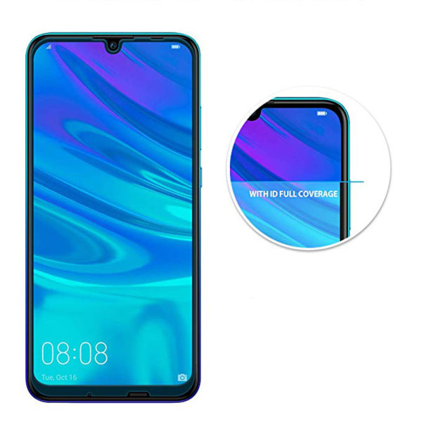 Huawei Y6 2019 skjermbeskytter 2.5D 3-PACK med ramme HD-Clear ProGuard Svart