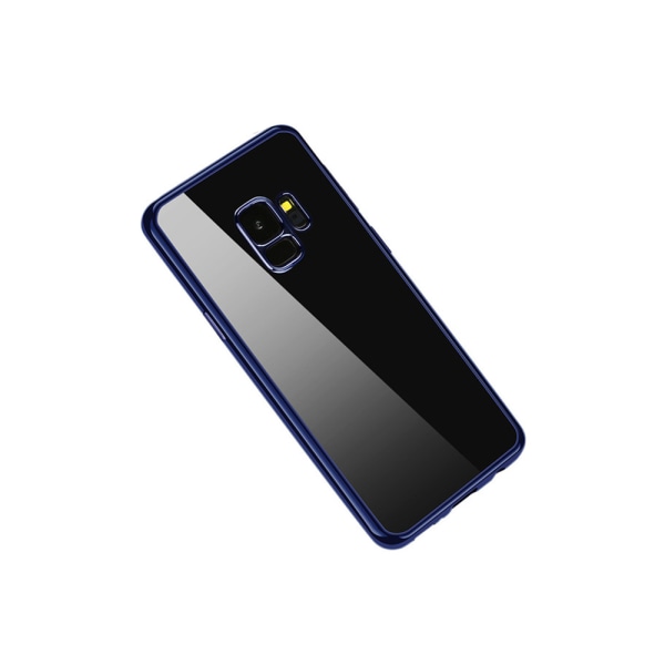 Samsung Galaxy S9 - Silikonskal i Plated-utförande Roséguld