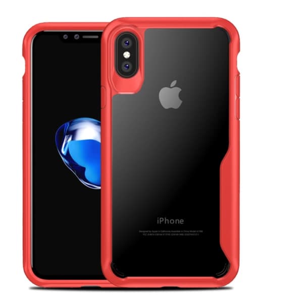 iPhone X/XS - Stilrent Mobil Skal Röd