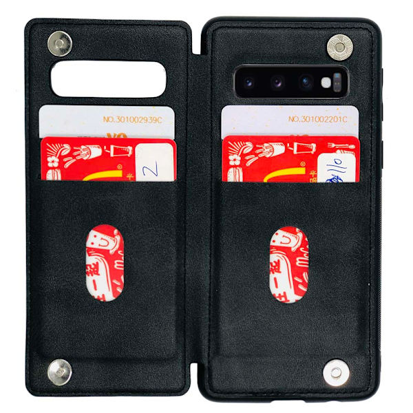 Skyddande Smart Skal (Hanman) - Samsung Galaxy S10 Brun