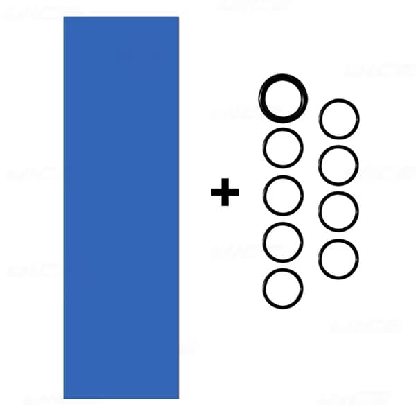 Ice Hockey Handle Heat Shrink  Proffsens val Grön