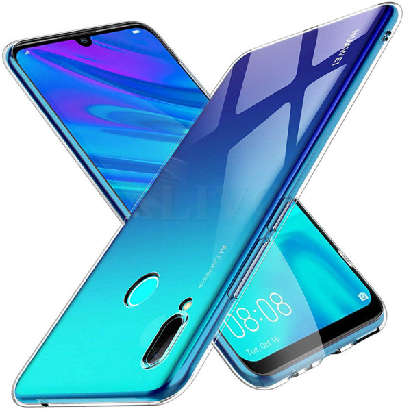 Huawei Y6 2019 - Kraftfullt Silikonskal Transparent/Genomskinlig